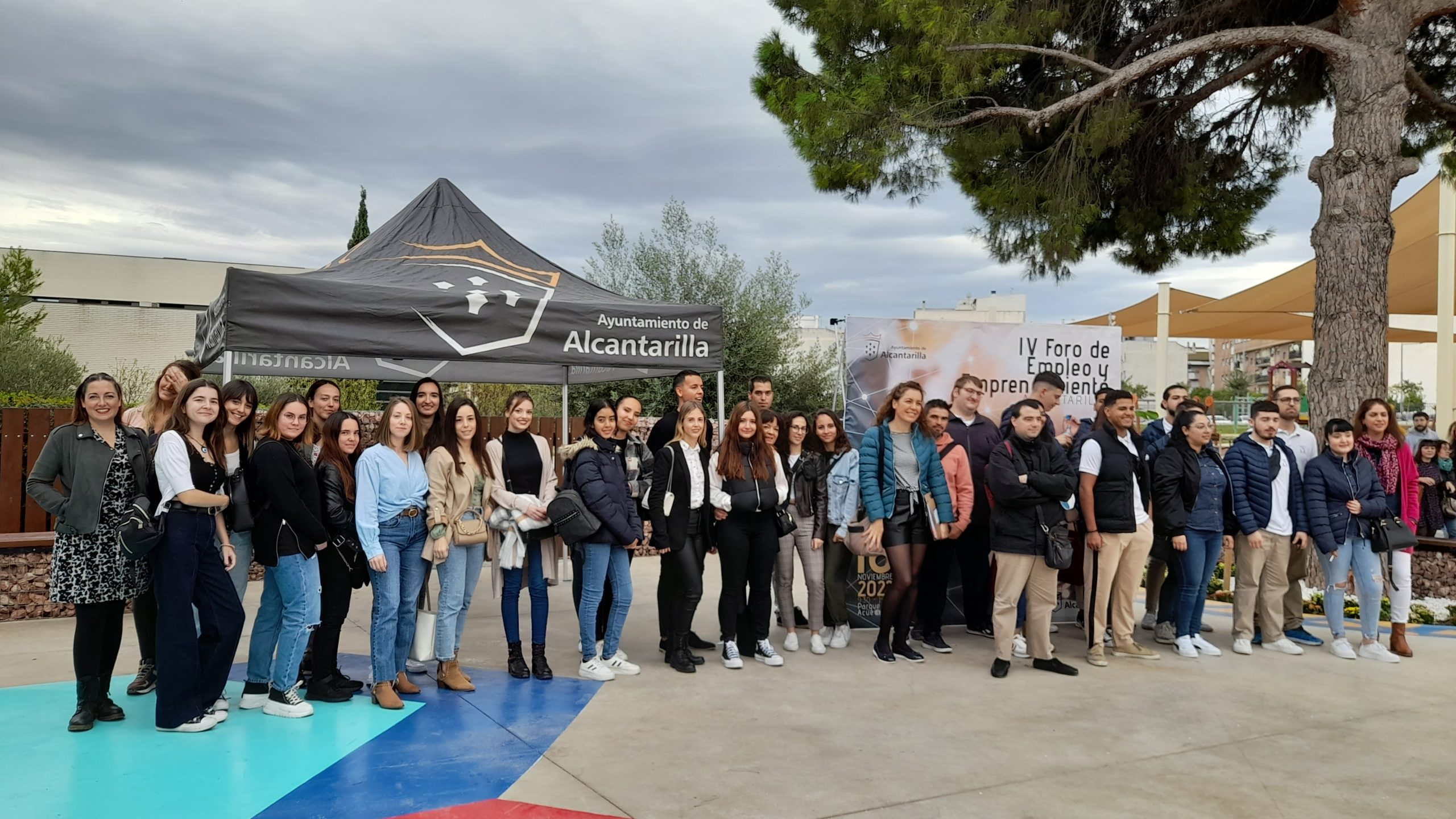 Alumnado del IES Dos Mares en el Foro de Empleo y Emprendimiento